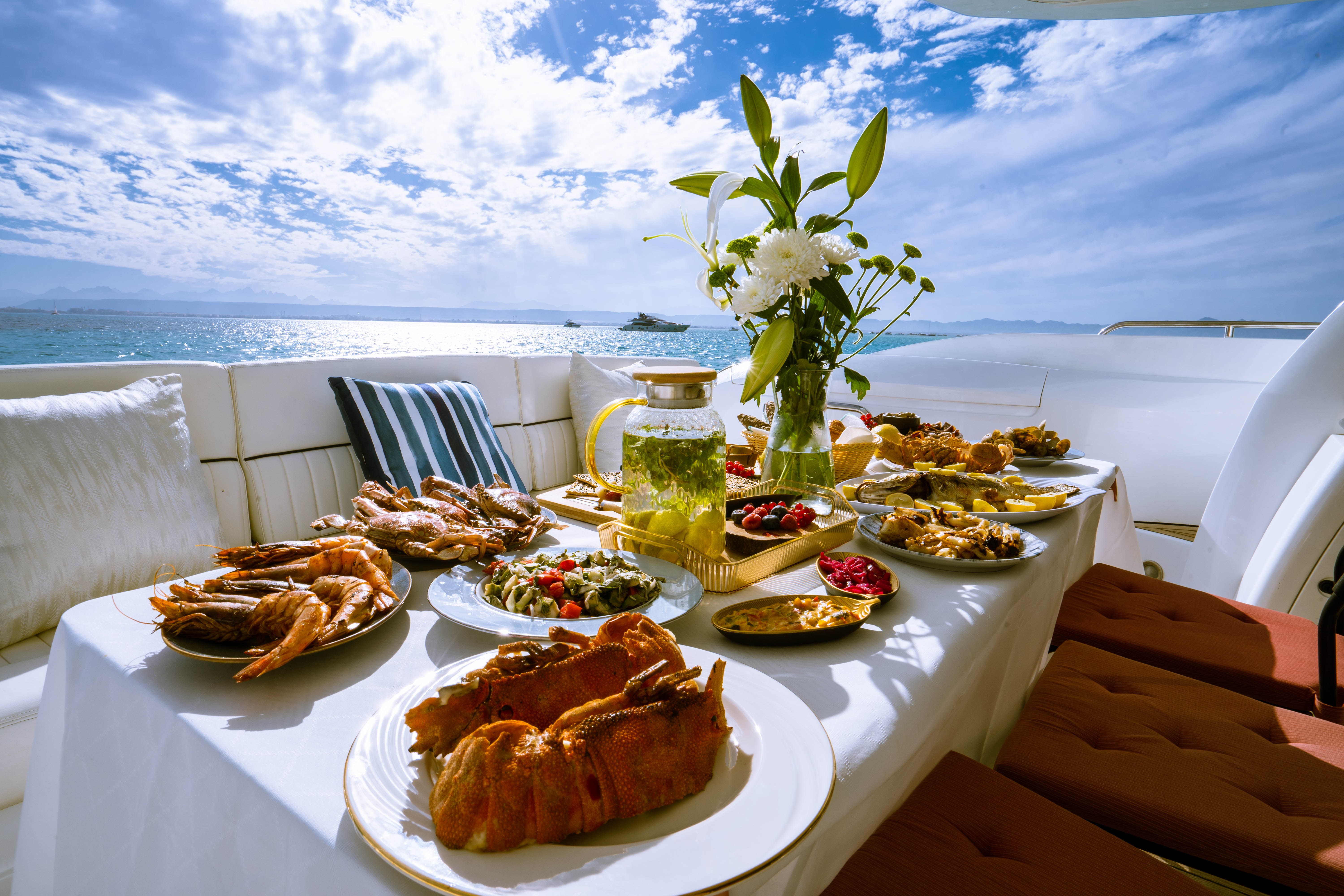 Enhancing Boating Experience: Your Guide to food catering and other services in El Gouna